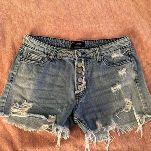 Vervet Boyfriend jean shorts size M